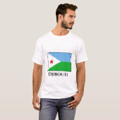 Djibouti Flag T-shirt (Voorkant volledig)