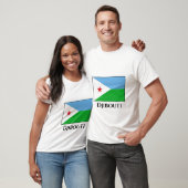 Djibouti Flag T-shirt (Unisex)