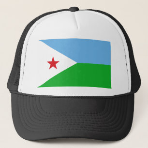 Djibouti Flag Trucker Pet