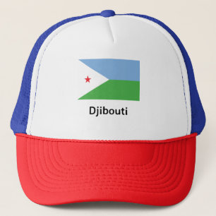 Djibouti Flag Trucker Pet