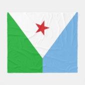 Djibouti Fleece Deken (Voorkant (Horizontaal))