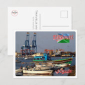 Djibouti - Haven - Briefkaart (Voorkant / Achterkant)