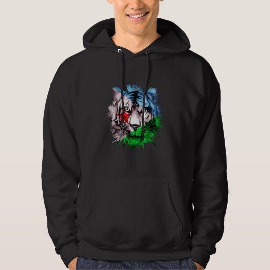 Djibouti Hoodie (Voorkant)