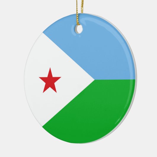 Djibouti Keramisch Ornament (Links)