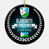 Djibouti Keramisch Ornament (Voorkant)
