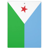 Djibouti Klembord (Achterkant)