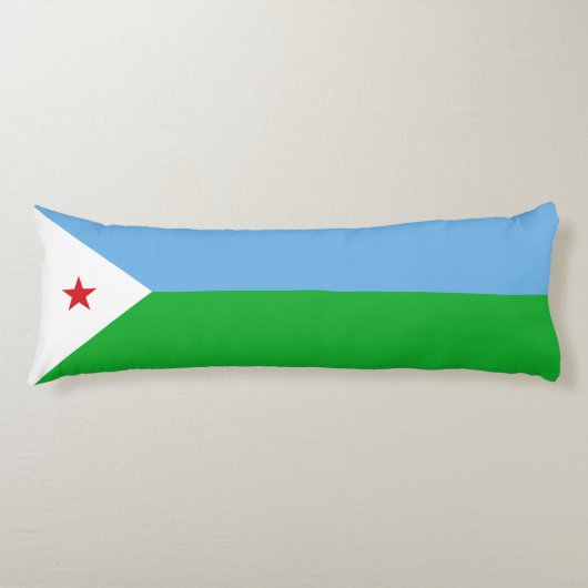 Djibouti Lichaamskussen (Voorkant)