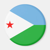 djibouti magneet (Voorkant)