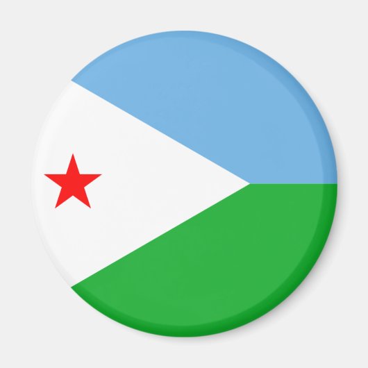 djibouti magneet (Voorkant)