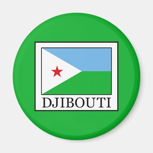 Djibouti Magneet (Voorkant)