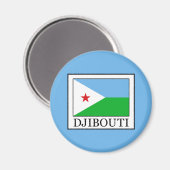 Djibouti Magneet (Voorkant / Achterkant)