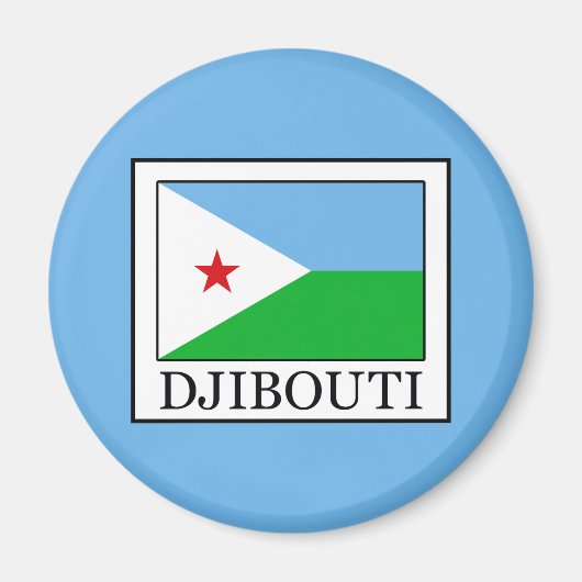 Djibouti Magneet (Voorkant)