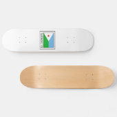 Djibouti Persoonlijk Skateboard (Horizontaal)