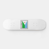 Djibouti Persoonlijk Skateboard (Horizontaal)