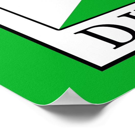 Djibouti Poster (Hoek)