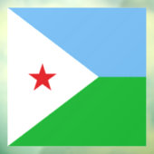 Djibouti Raamsticker (Vel 3)