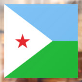 Djibouti Raamsticker (Vel 2)