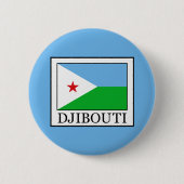 Djibouti Ronde Button 5,7 Cm (Voorkant)