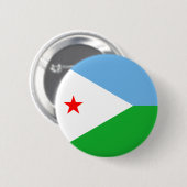 djibouti ronde button 5,7 cm (Voorkant /achterkant)