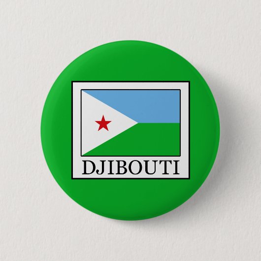 Djibouti Ronde Button 5,7 Cm (Voorkant)