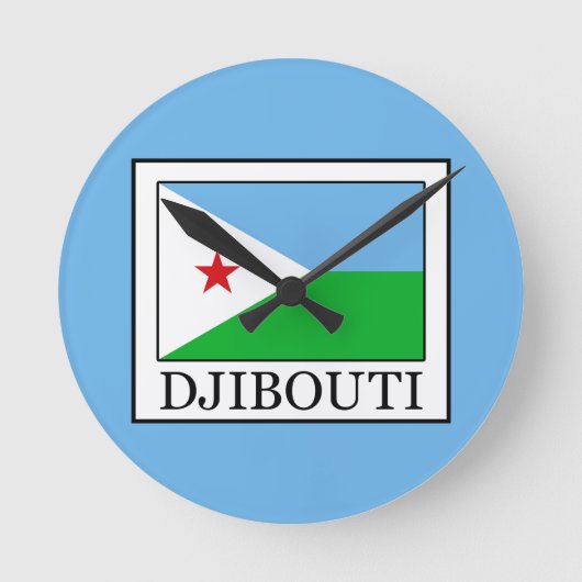 Djibouti Ronde Klok (Voorkant)