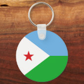 Djibouti Sleutelhanger (Voorkant)