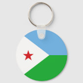 Djibouti Sleutelhanger (Achterkant)