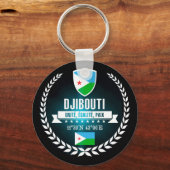 Djibouti Sleutelhanger (Voorkant)