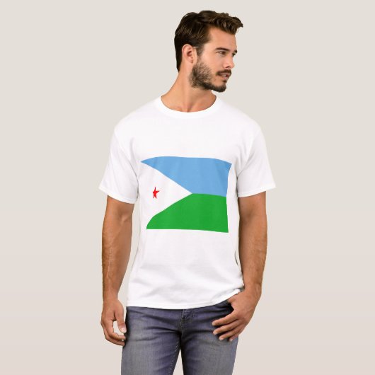 djibouti t-shirt (Voorkant volledig)