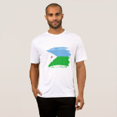 Djibouti T-shirt (Voorkant volledig)