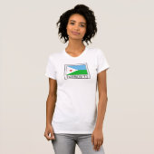 Djibouti T-shirt (Voorkant volledig)
