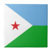 Djibouti Tegeltje (Voorkant)