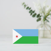 Djibouti Visitekaartje (Staand voorkant)