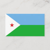 Djibouti Visitekaartje (Voorkant)