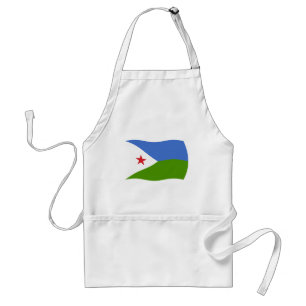 Djibouti Vlag Schort