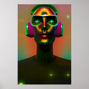 DJin' Your Mind Art Poster