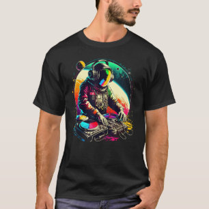 Djing Equipment Rave Acid Techno Kostuumruimte DJ T-shirt