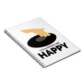 DJing maakt me gelukkig Notitieboek (Rechterzijde)