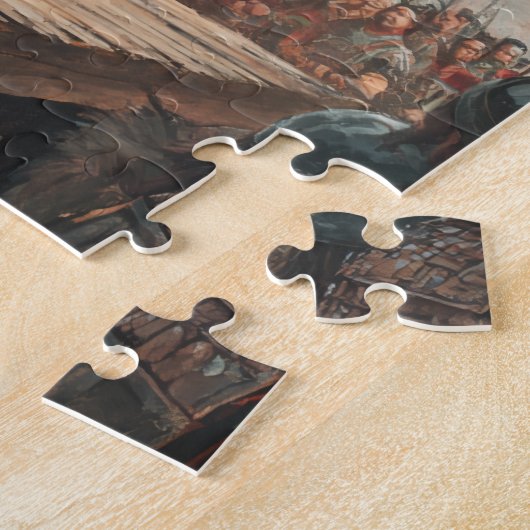 Djingis Khan Legpuzzel (Zijkant)