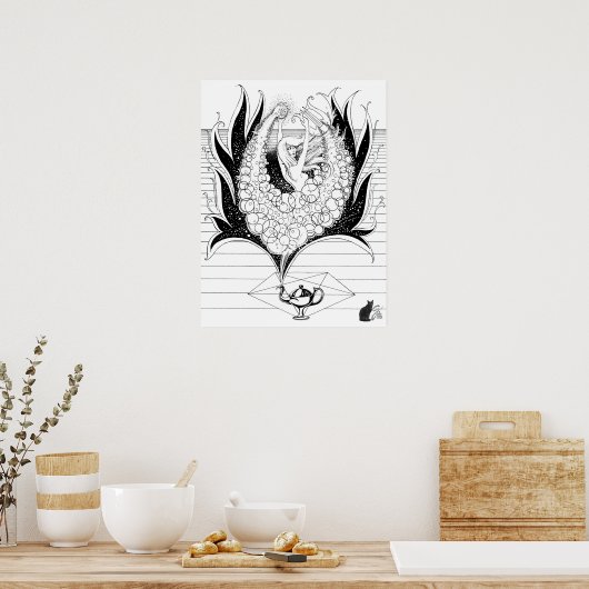 Djinn Poster (Keuken)