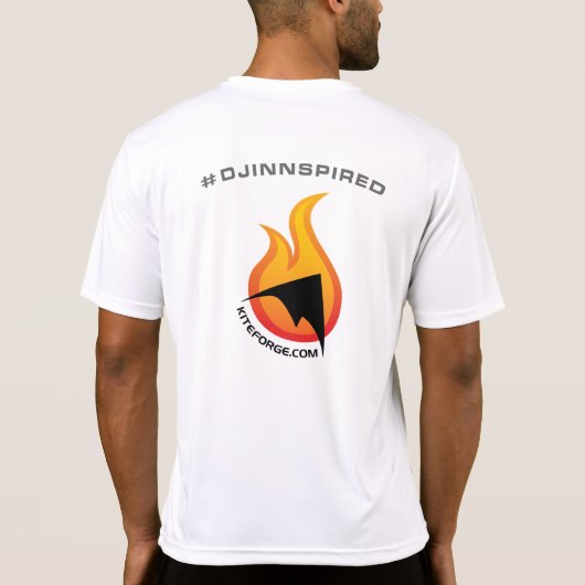 #Djinnspired Sport Shirt (Hot Fade) (Achterkant)