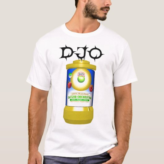 DJO Apple Juice die T-shirt pootte (Voorkant)