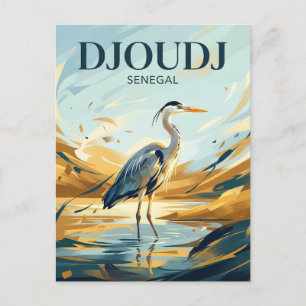 Djoudj Nationaal Vogelreservaat Senegal Briefkaart