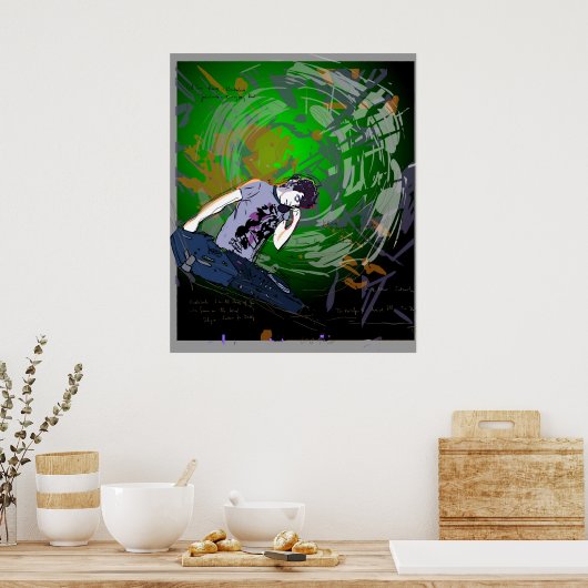 djPetko Poster (Keuken)