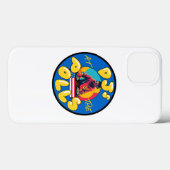 Dj's bij de Polls Iphone case (Achterkant (horizontaal))