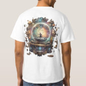 DJ's Crystal Vision - De essentie van muziek T-shirt (Achterkant)