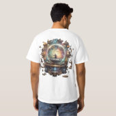 DJ's Crystal Vision - De essentie van muziek T-shirt (Achterkant volledig)