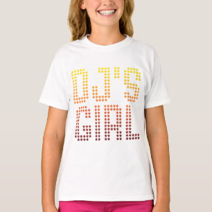 DJs Girl - Disk Jockey Vriendin, echtgenote DJing  T-shirt