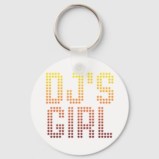 DJs Girl Sleutelhanger (Voorkant)