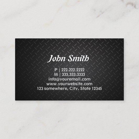 DJs Music Dee Jay Flaming Fire Visitekaartje (Achterkant)